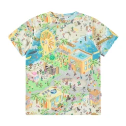 Riley Short Sleeve T-Shirt Pixelcation>Molo