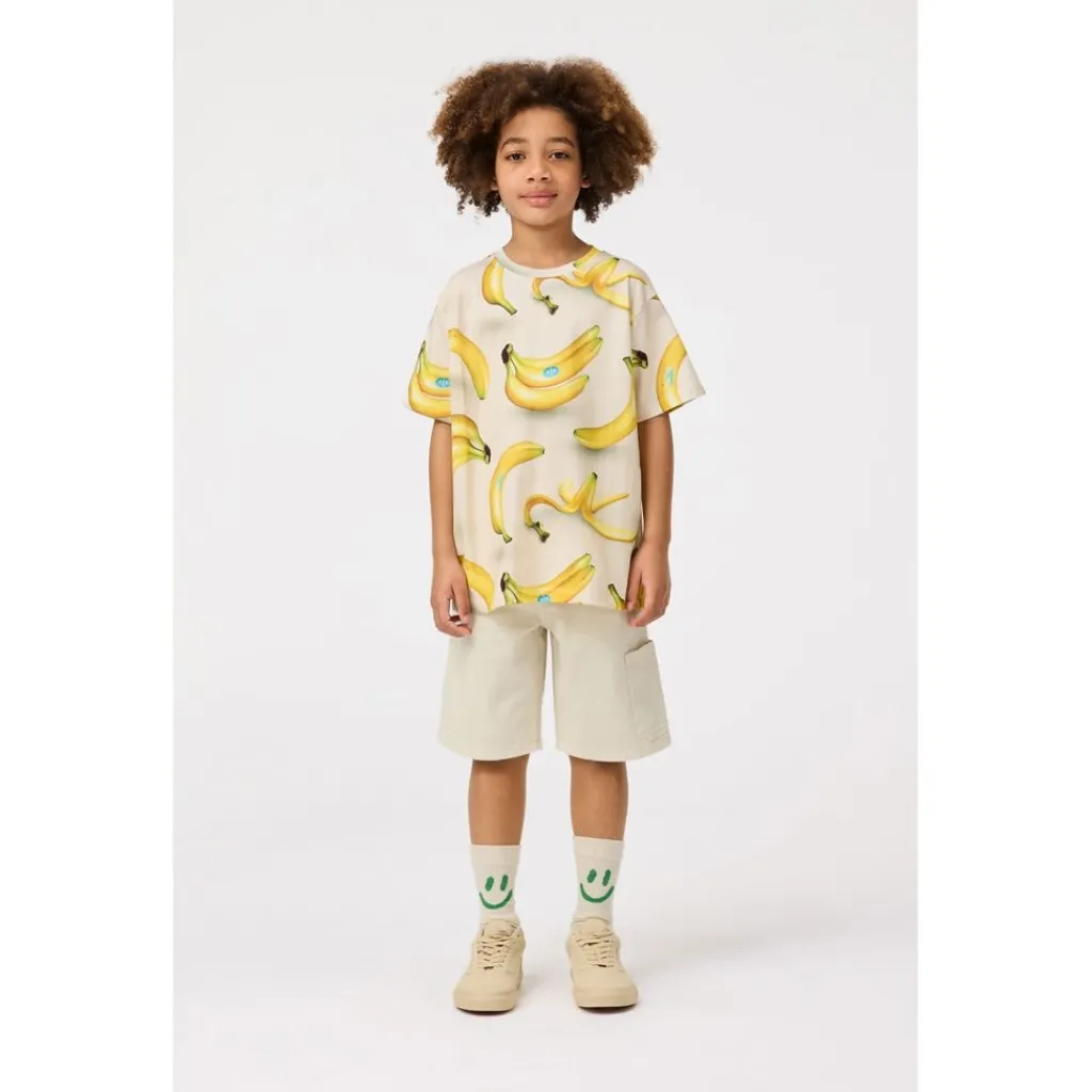 Riley Short Sleeve T-Shirt Bananas>Molo Best