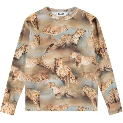 Rill Long-Sleeved T-Shirt Fast Cheetahs>Molo Outlet