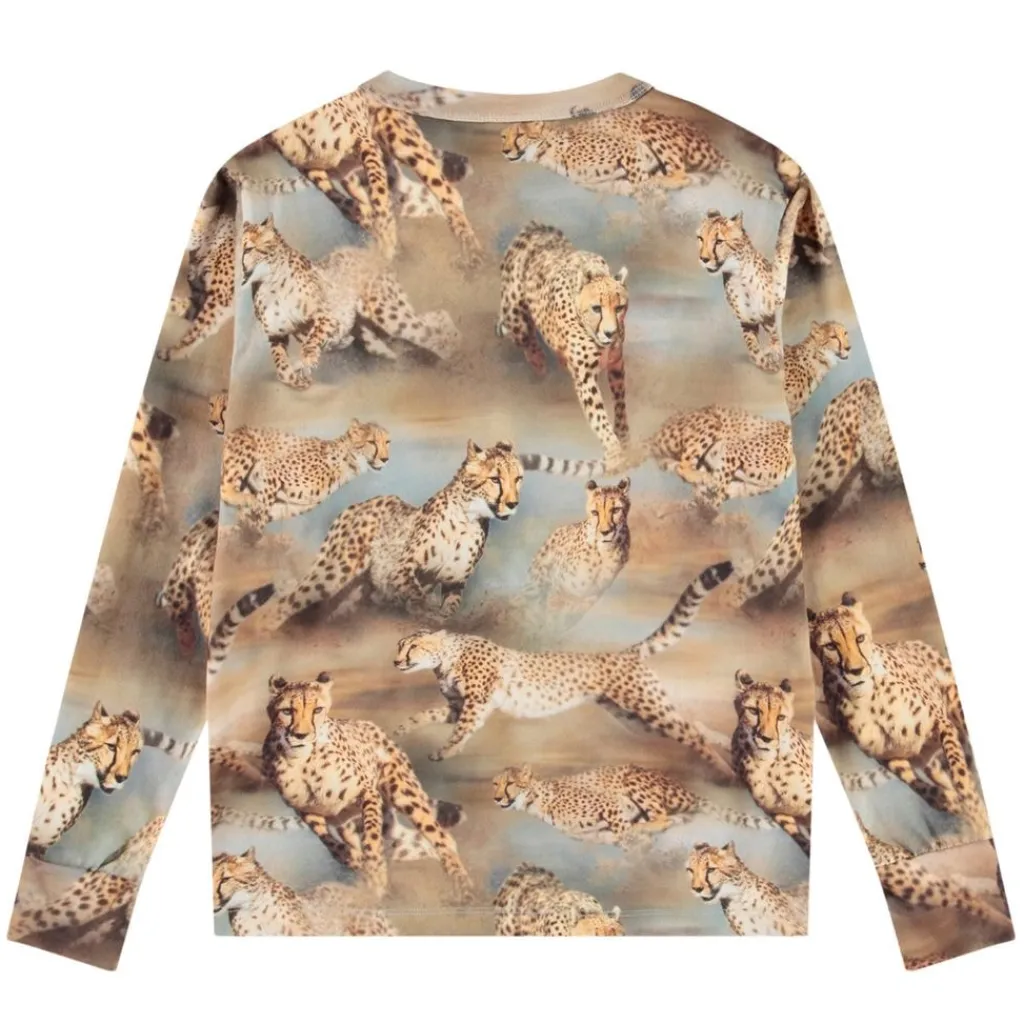 Rill Long-Sleeved T-Shirt Fast Cheetahs>Molo Outlet