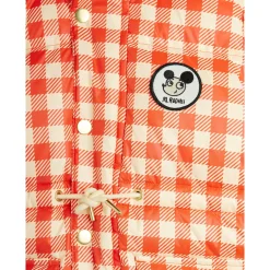 Ritzratz Patch Gingham Vadderad Jacka Red><noscript><img width=