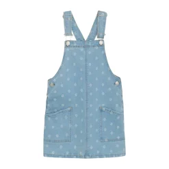 Ärmlös Denimklänning Aop China Blue>Minymo Online