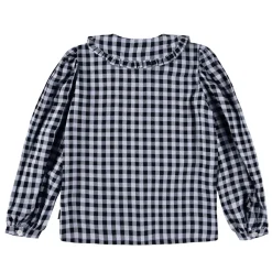 Robbin Långärmad Skjorta Moon Gingham>Molo Sale