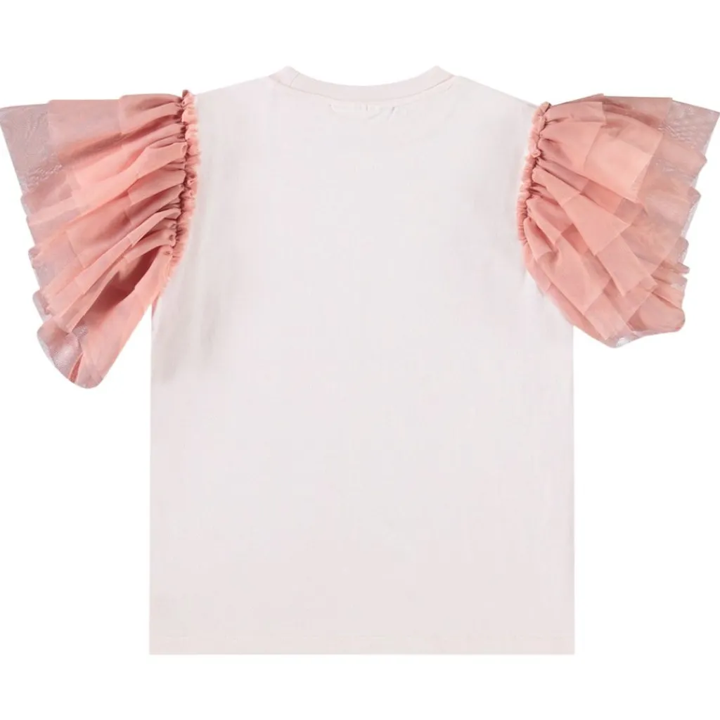 Robyn Short Sleeve T-Shirt Charlotte Pink>Molo New