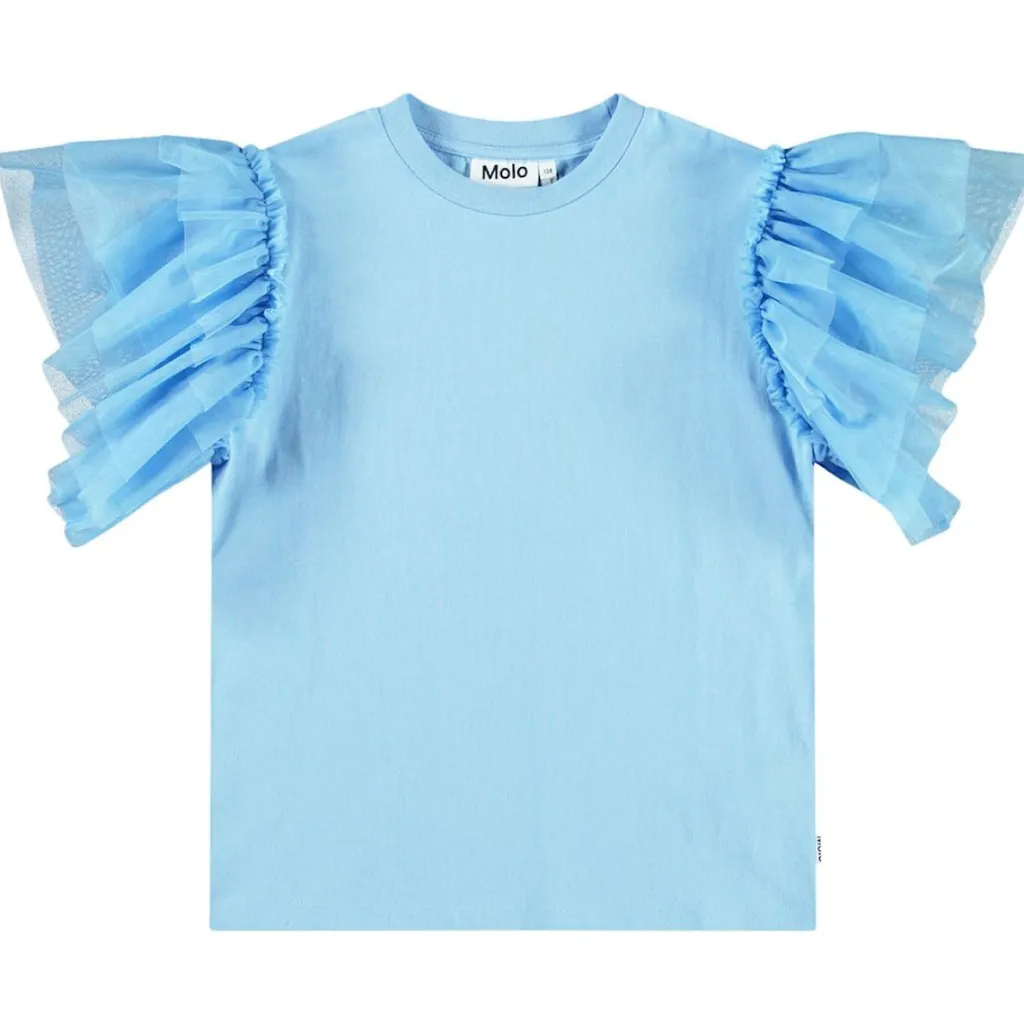 Robyn Short Sleeve T-Shirt Day Sky>Molo Discount
