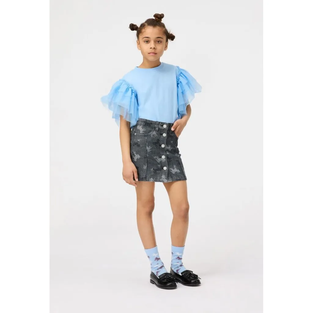 Robyn Short Sleeve T-Shirt Day Sky>Molo Discount