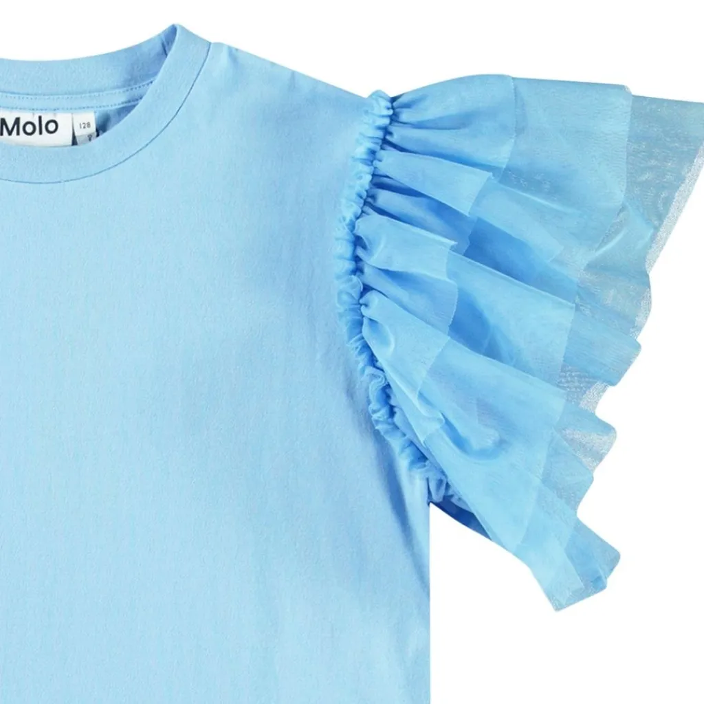 Robyn Short Sleeve T-Shirt Day Sky>Molo Discount