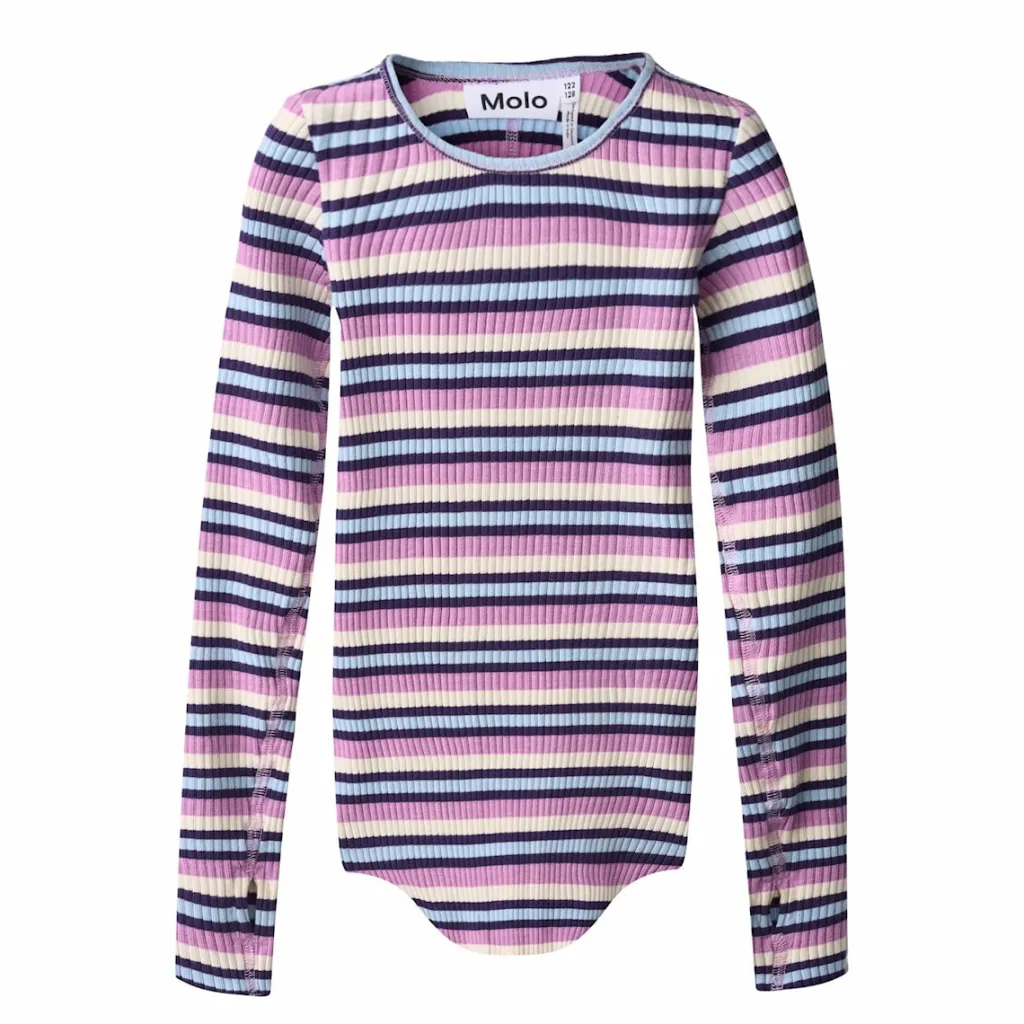 Rochelle Långärmad Top Cosmic Stripe>Molo Best