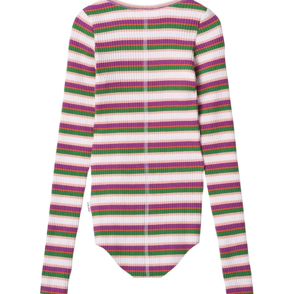 Rochelle Long Sleeve T-shirt Jungle Stripe>Molo Online