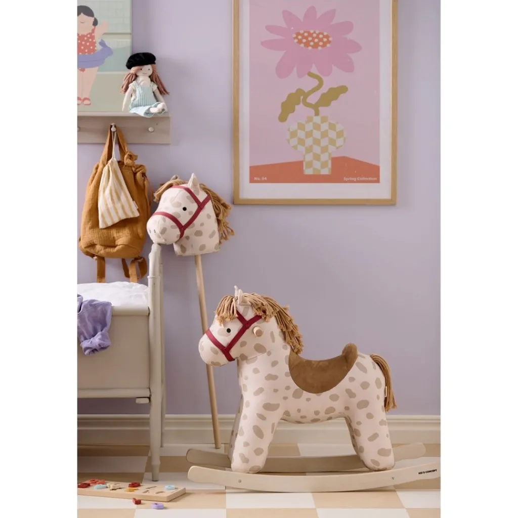 Rocking horse Dotty Aiden White>Kid's Concept Online