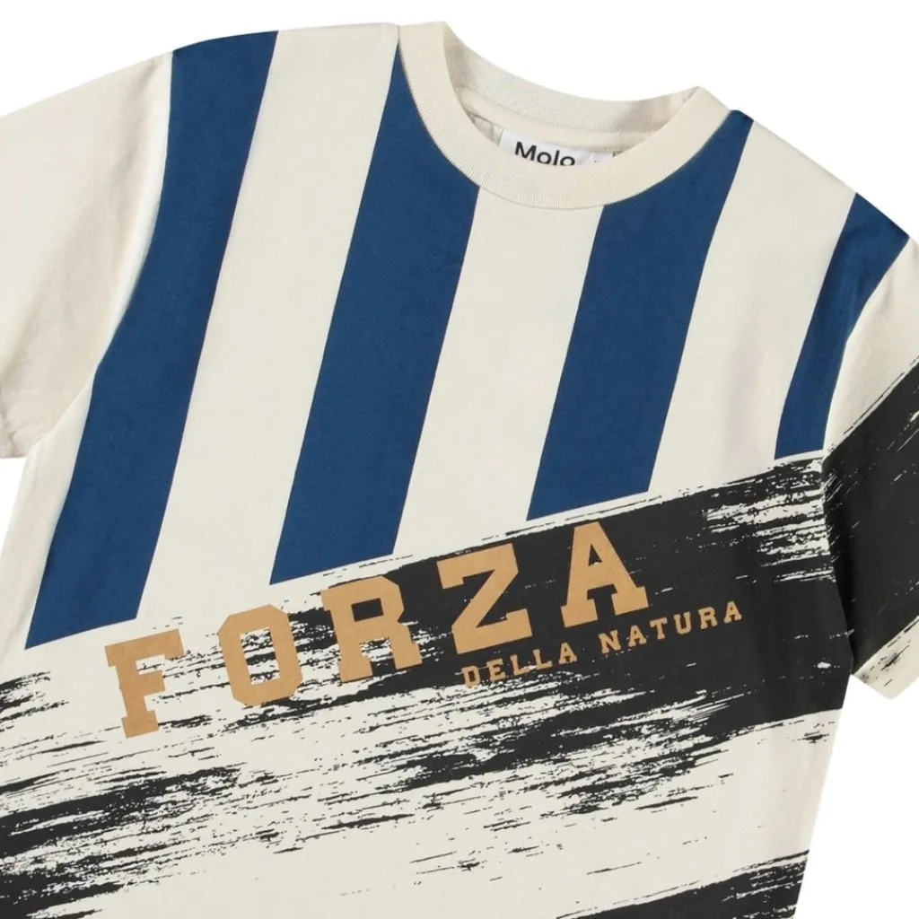 Rodney Short Sleeve T-Shirt Mash Up Neutral>Molo