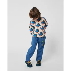 Roll The Dice Byxor I Denim Navy Blue><noscript><img width=