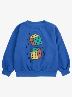 Roll The Dice Sweatshirt Blue>Bobo Choses Hot