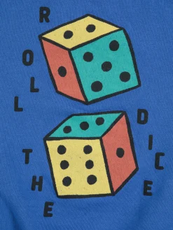 Roll The Dice Sweatshirt Blue><noscript><img width=