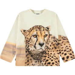 Rollo Long-Sleeved T-Shirt Big Cheetah Light>Molo Outlet