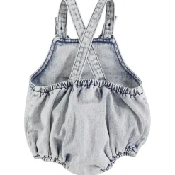 Romper Washed Light Blue Denim>Piupiuchick