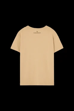 Rooster T-shirt Soft Brown>The Animals Observatory Online