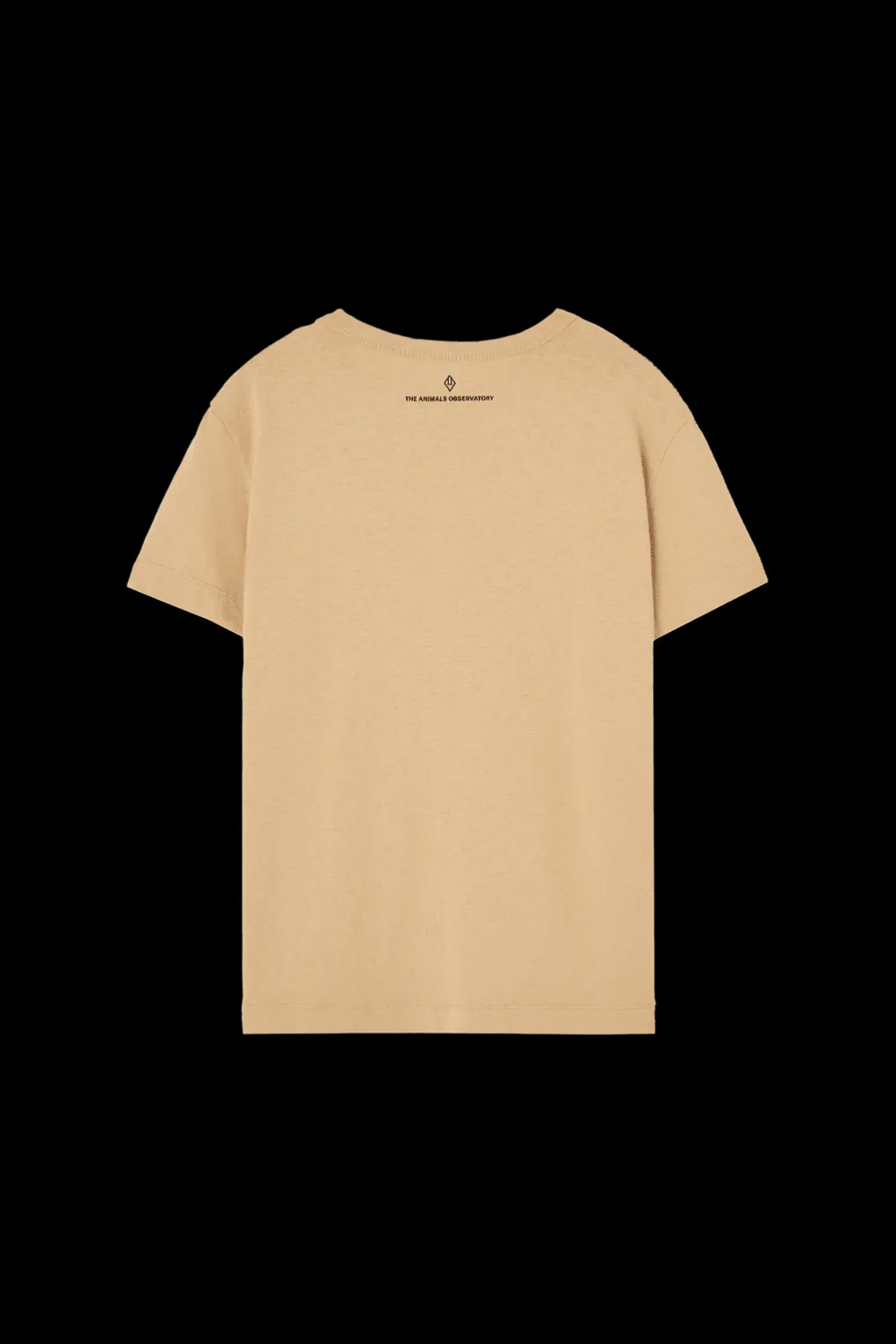 Rooster T-shirt Soft Brown>The Animals Observatory Online