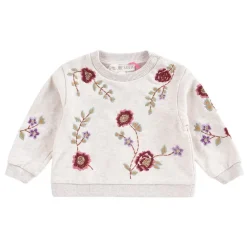 Rosalia Babytröja Med Blombrodyr Beige>Louise Misha Online