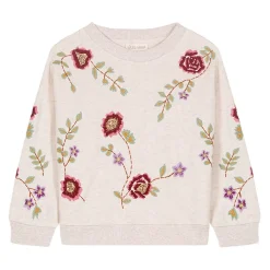 Rosalia Tröja Med Blombrodyr Beige>Louise Misha Hot