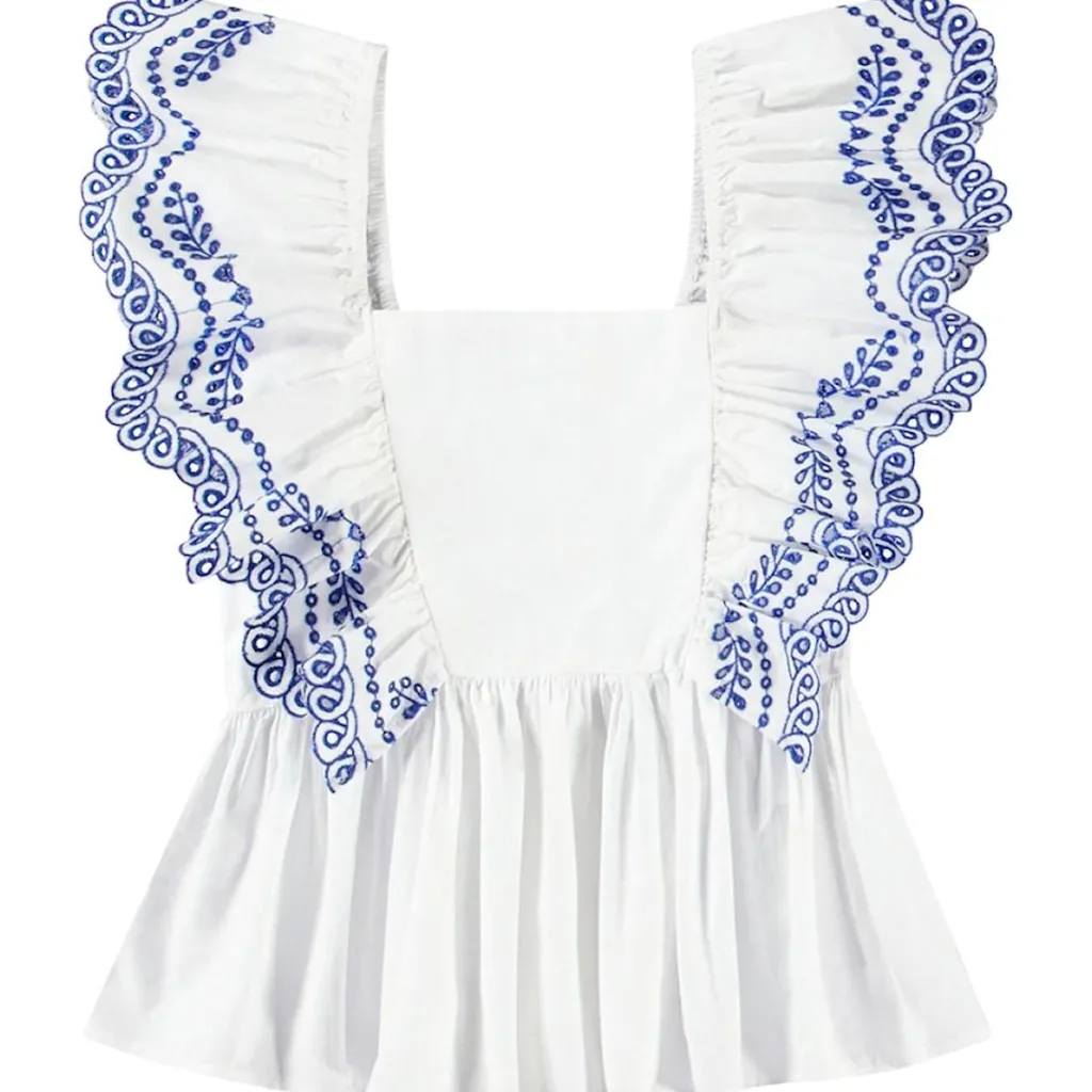 Rosamond Blouse Crisp White>Molo Outlet