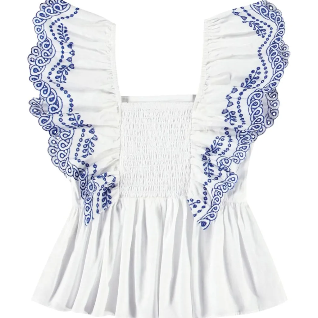 Rosamond Blouse Crisp White>Molo Outlet