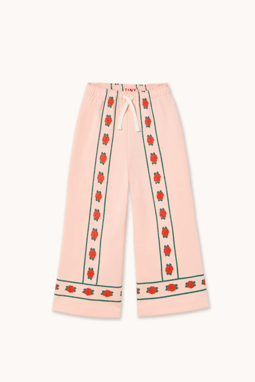 Roses Mjukisbyxor Pastel Pink>Tinycottons Outlet