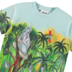 Roxo Short Sleeve T-Shirt Jungle Visitors>Molo