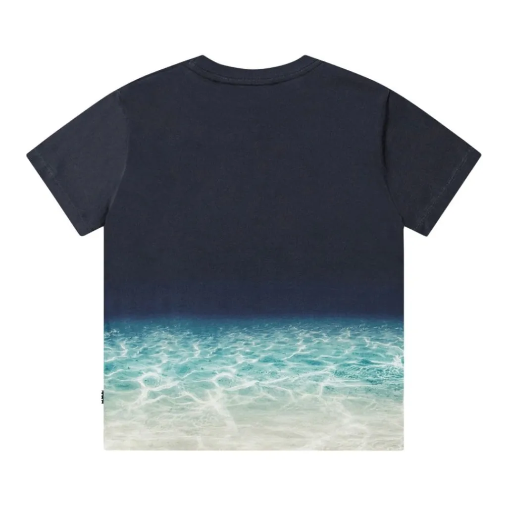 Roxo T-shirt Faded Shark>Molo Online