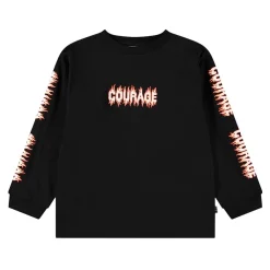 Rube Long-Sleeved T-Shirt Black>Molo Outlet