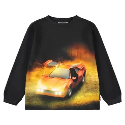 Rube Sweatshirt Red Car>Molo Best