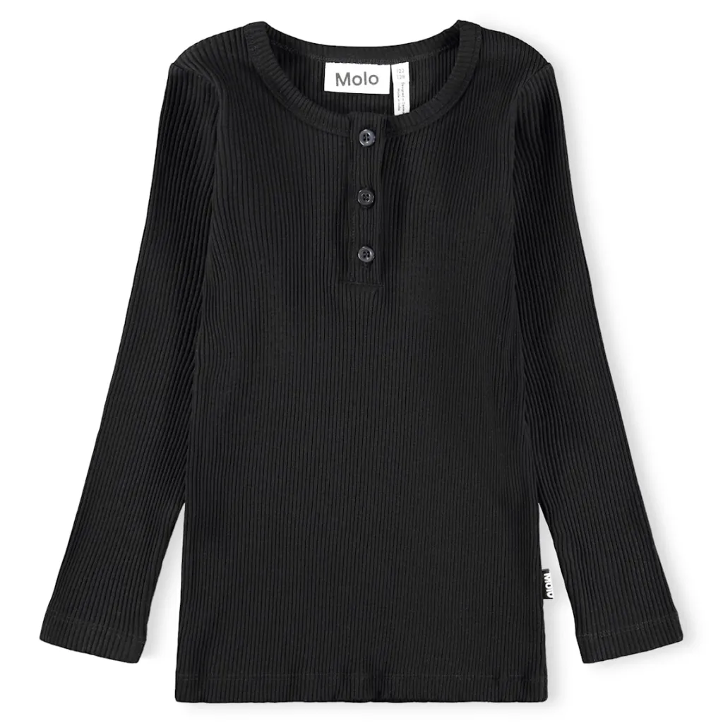 Rubertha Långärmad Tröja Black>Molo Hot