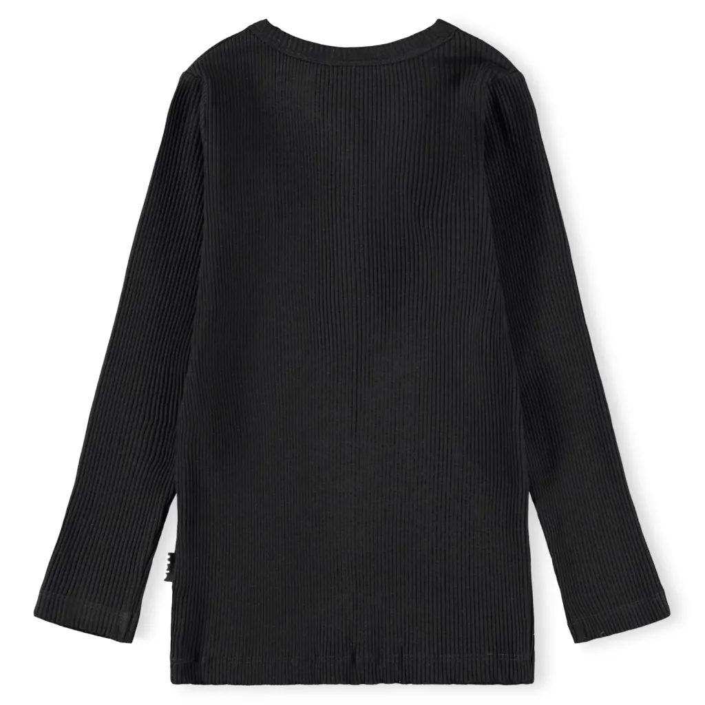 Rubertha Långärmad Tröja Black>Molo Hot