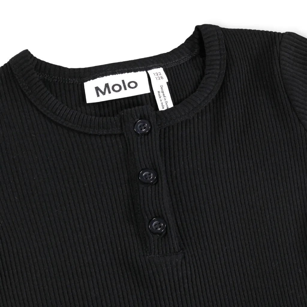 Rubertha Långärmad Tröja Black>Molo Hot