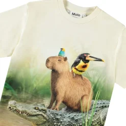 Rubin Short Sleeve T-Shirt Capybara Chill><noscript><img width=