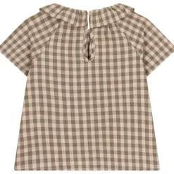 Rutig Blus Rosa>Petit Bateau Hot