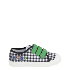Rutiga Sneakers Elfenbensvit>Kenzo Sale