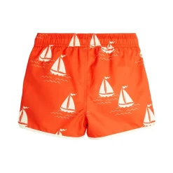 Sailing Boats Aop Badshorts Red>Mini Rodini Sale