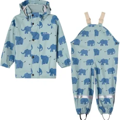San Marino Ofodrat Regnställ Sky Blue Elephant>Kuling Sale
