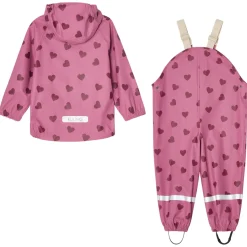 San Marino Ofodrat Regnställ Mauve Hearts>Kuling Outlet