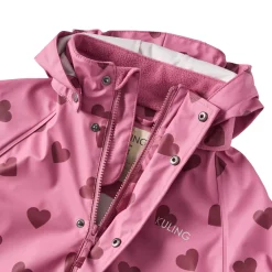 San Marino Ofodrat Regnställ Mauve Hearts><noscript><img width=