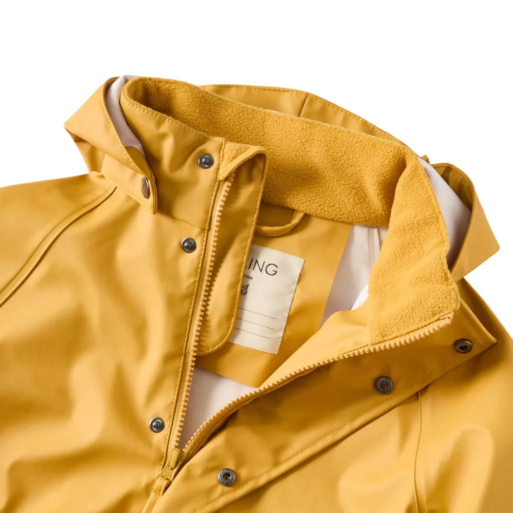 San Marino Ofodrat Regnställ Mustard>Kuling Outlet