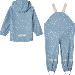 San Marino Ofodrat Regnställ Dove Blue Dots>Kuling New