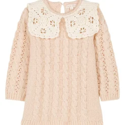 Sangani Stickad Klänning Blush>Louise Misha Clearance