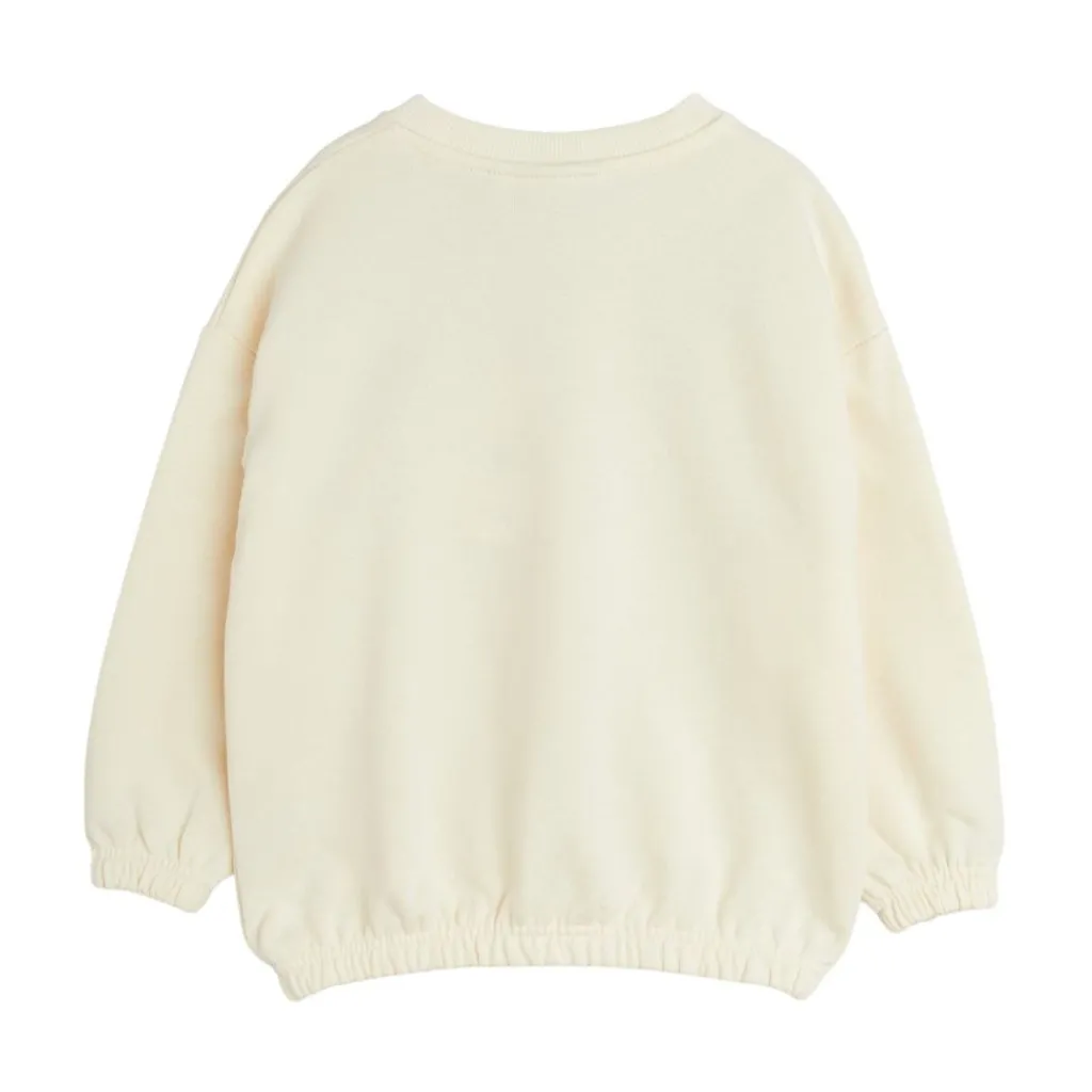 Scarf Sweatshirt Offwhite>Mini Rodini New