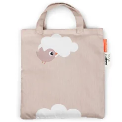 SE GOTS Happy Clouds 100 x 130 / 38 x 55 cm Junior Påslakanset Puderrosa><noscript><img width=