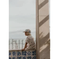 Seersucker Kortärmad Skjorta Azulejos Emerald><noscript><img width=