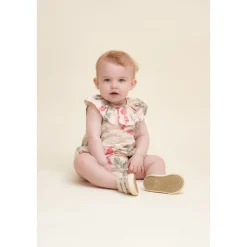 Seersucker Romper Grapes Pink>garbo&friends Hot