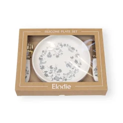 Set Med Silikontallrikar Garden Leo Toile>Elodie New