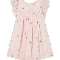 Shanti Klänning Pink Bouquet Stripes>Louise Misha Discount